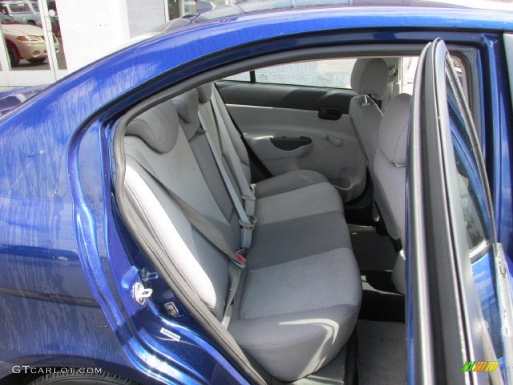 2008 Hyundai Accent GLS Sedan Rear Seat Photos