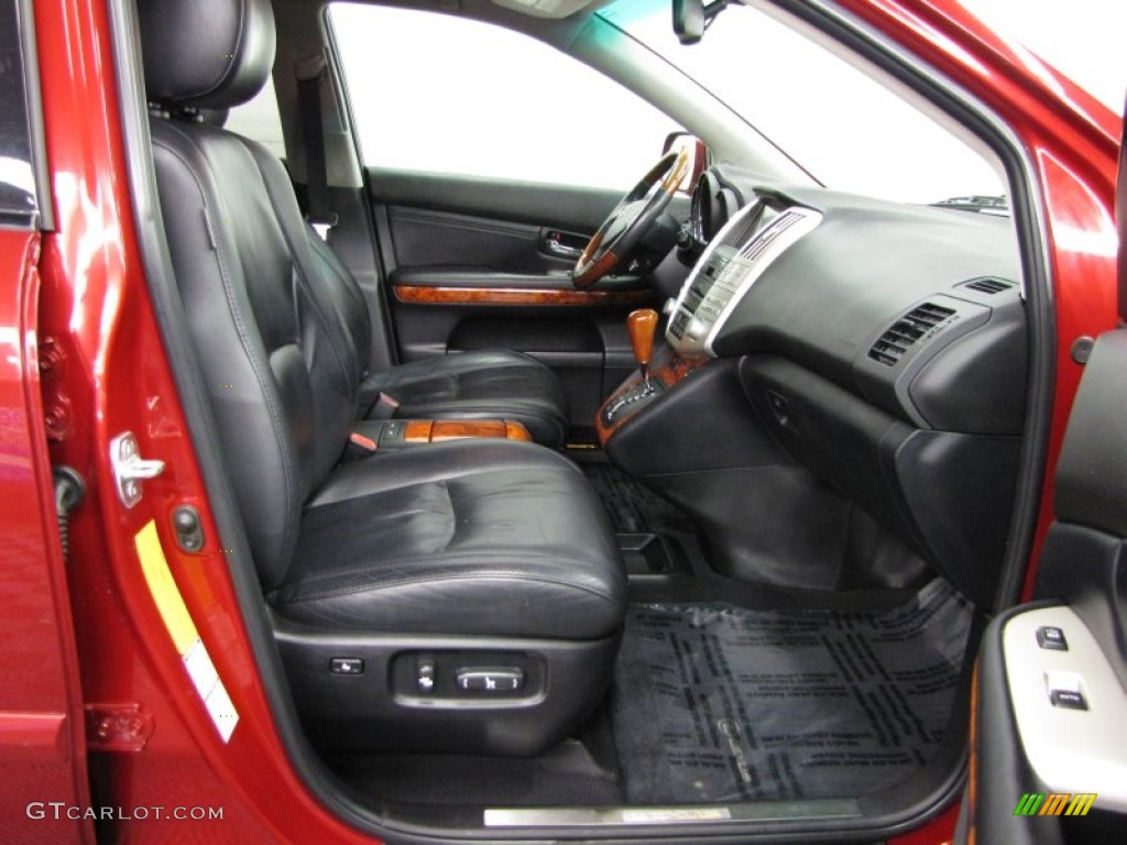 2009 RX 350 AWD - Matador Red Mica / Black photo #9