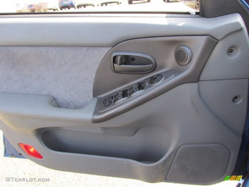 2006 Hyundai Elantra GLS Sedan Gray Door Panel Photo #78323499