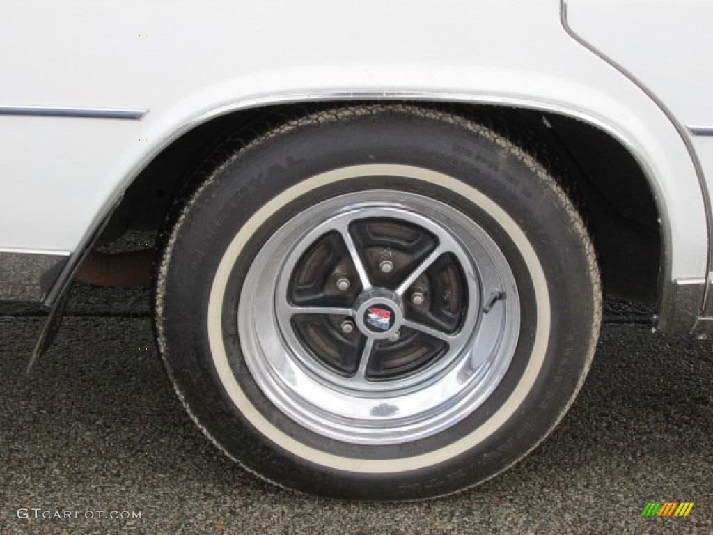 1983 LeSabre Custom Sedan - White / Dark Blue photo #3