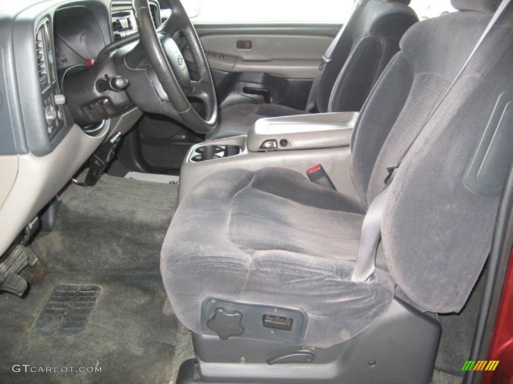 2002 Suburban 1500 LS - Redfire Metallic / Graphite/Medium Gray photo #10