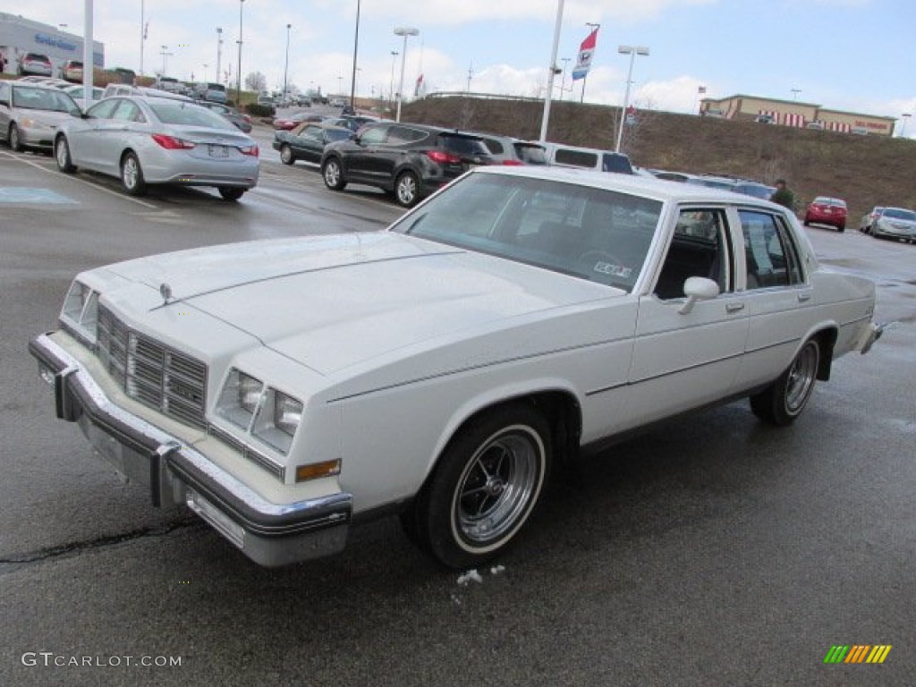 1983 LeSabre Custom Sedan - White / Dark Blue photo #5