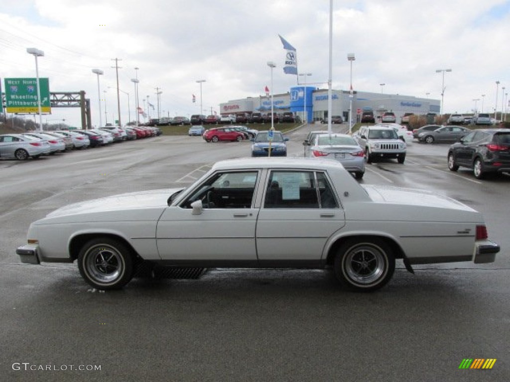 1983 LeSabre Custom Sedan - White / Dark Blue photo #6