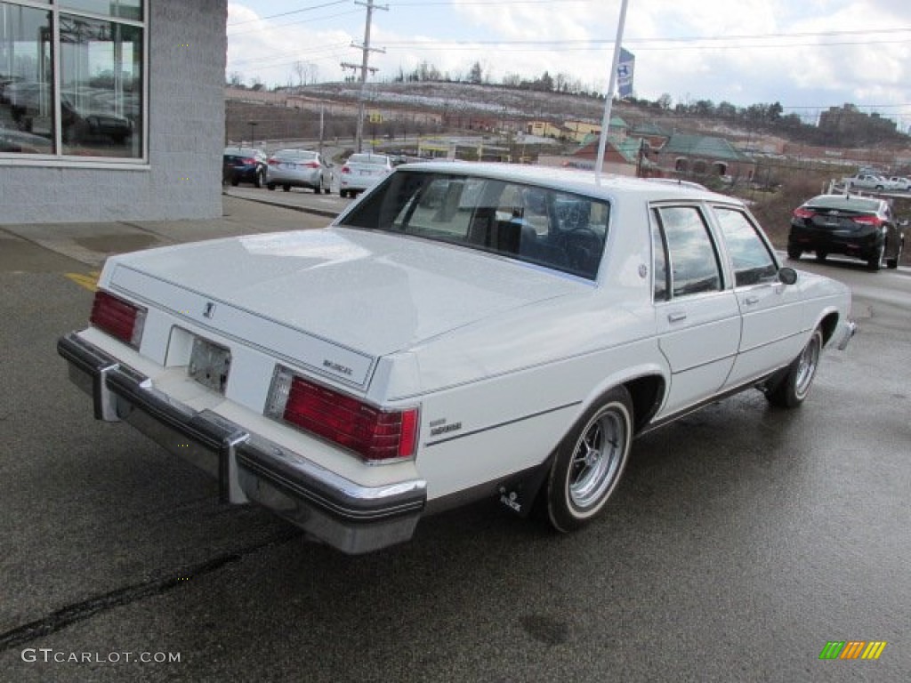 1983 LeSabre Custom Sedan - White / Dark Blue photo #9