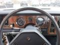 1983 Buick LeSabre Dark Blue Interior Steering Wheel Photo