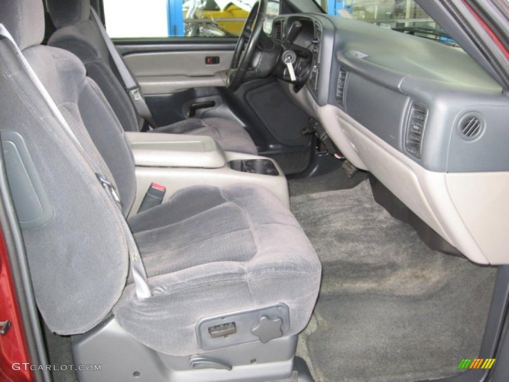 2002 Suburban 1500 LS - Redfire Metallic / Graphite/Medium Gray photo #21