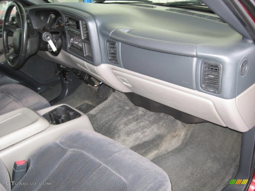 2002 Suburban 1500 LS - Redfire Metallic / Graphite/Medium Gray photo #22