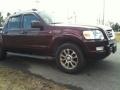 2007 Dark Cherry Metallic Ford Explorer Sport Trac Limited 4x4  photo #4