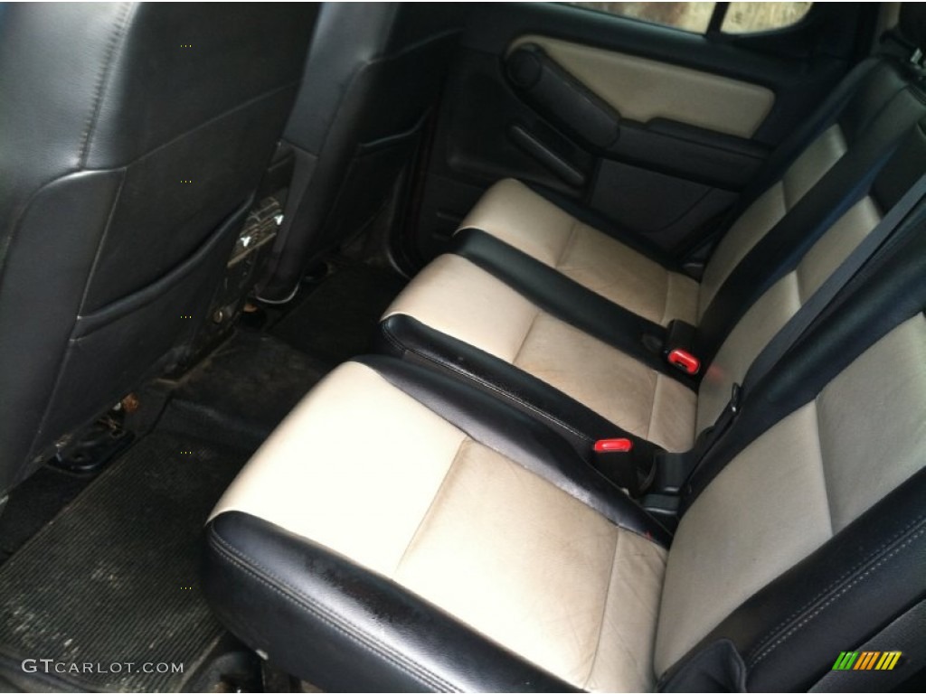 2007 Explorer Sport Trac Limited 4x4 - Dark Cherry Metallic / Dark Charcoal/Camel photo #9