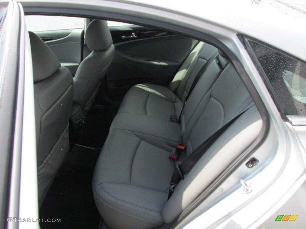 2011 Sonata Limited - Radiant Silver / Gray photo #18