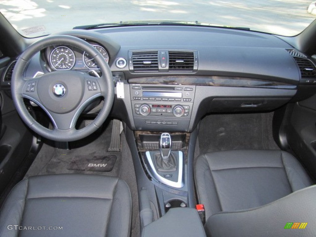 2012 1 Series 135i Convertible - Space Grey Metallic / Black photo #3