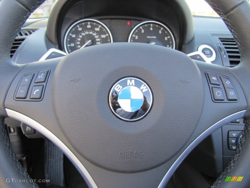2012 1 Series 135i Convertible - Space Grey Metallic / Black photo #18