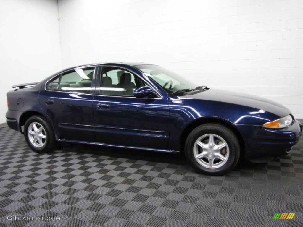 Midnight Blue Metallic 2001 Oldsmobile Alero GL Sedan Exterior Photo #78325821