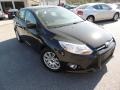 2012 Black Ford Focus SE Sedan  photo #1