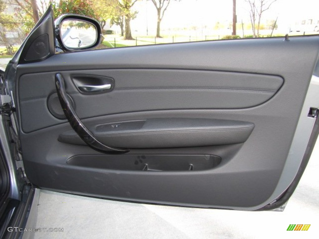 2012 1 Series 135i Convertible - Space Grey Metallic / Black photo #34
