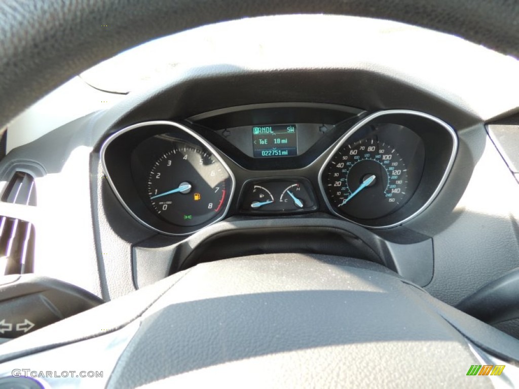 2012 Focus SE Sedan - Black / Charcoal Black photo #21