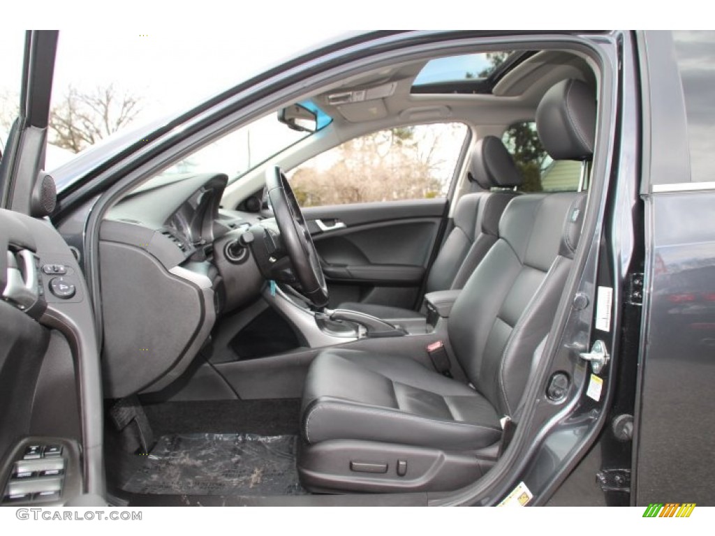 Ebony Interior 2011 Acura TSX Sport Wagon Photo #78326646