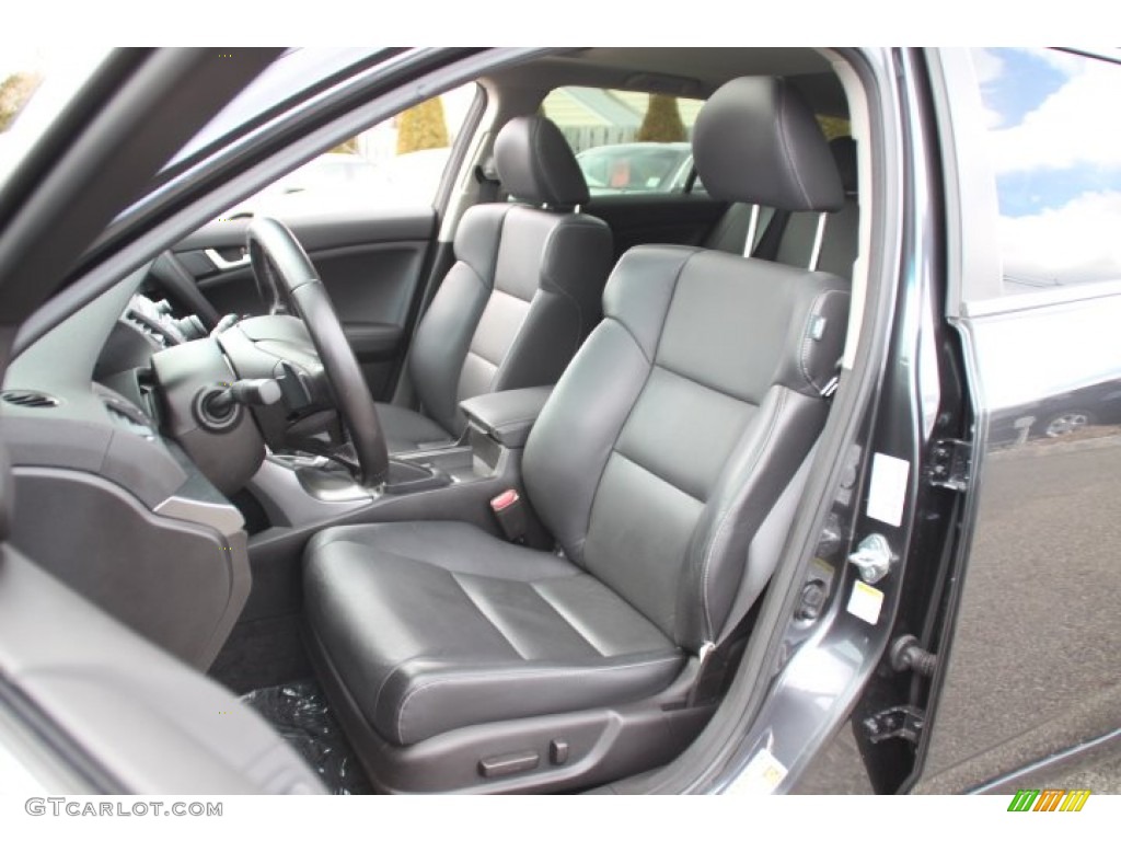 Ebony Interior 2011 Acura TSX Sport Wagon Photo #78326673