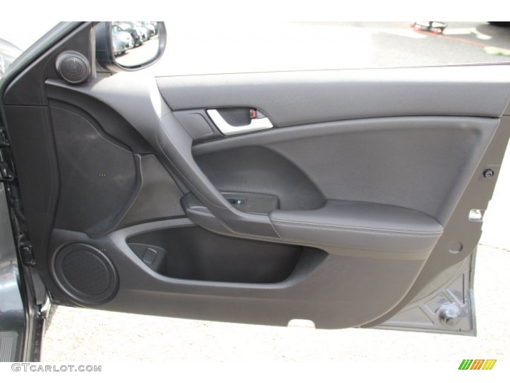 2011 Acura TSX Sport Wagon Ebony Door Panel Photo #78326994