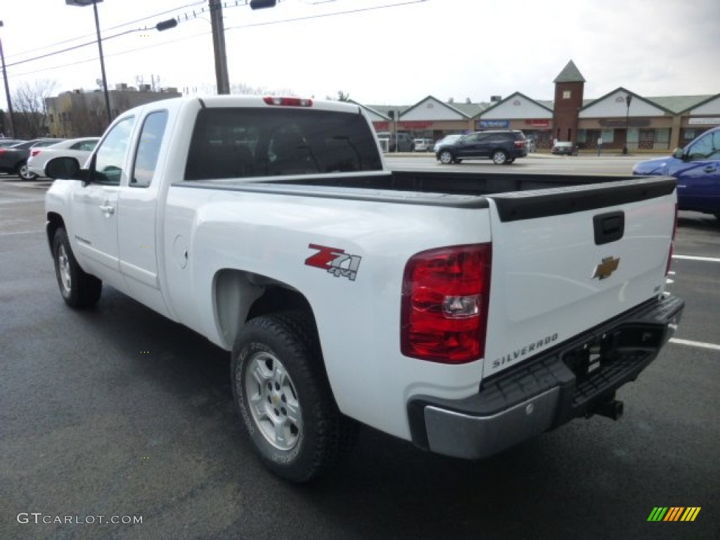 2008 Silverado 1500 LTZ Extended Cab 4x4 - Summit White / Light Cashmere/Ebony Accents photo #5