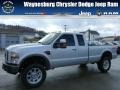Silver Metallic 2008 Ford F350 Super Duty FX4 SuperCab 4x4
