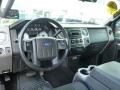 2008 Ford F350 Super Duty Black Interior Dashboard Photo