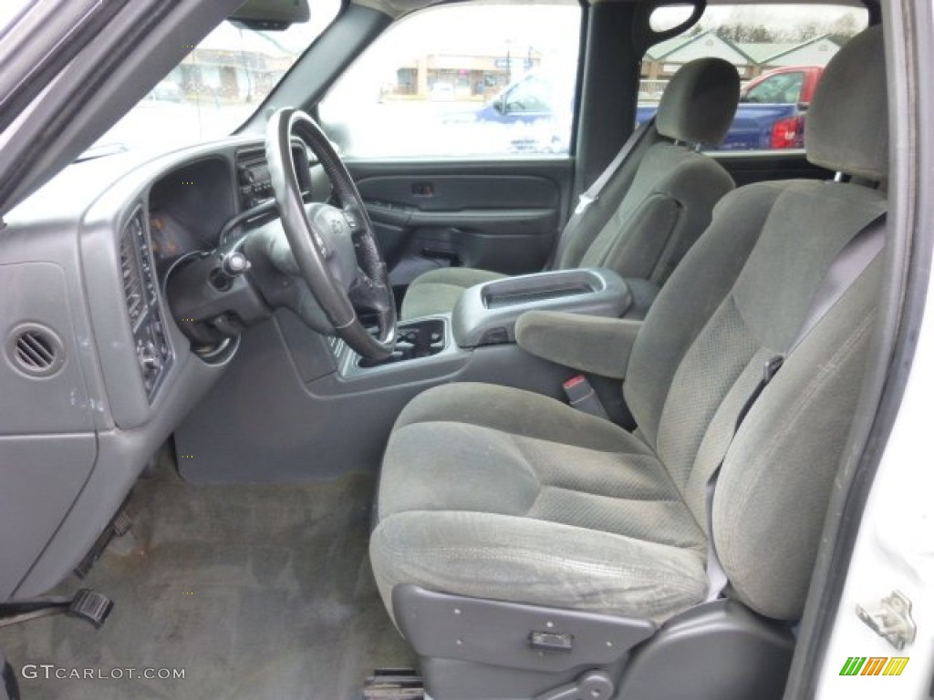 Dark Charcoal Interior 2004 Chevrolet Silverado 2500HD LT Crew Cab 4x4 Photo #78328608