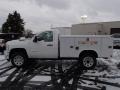 Summit White - Silverado 3500HD WT Regular Cab 4x4 Utility Truck Photo No. 1
