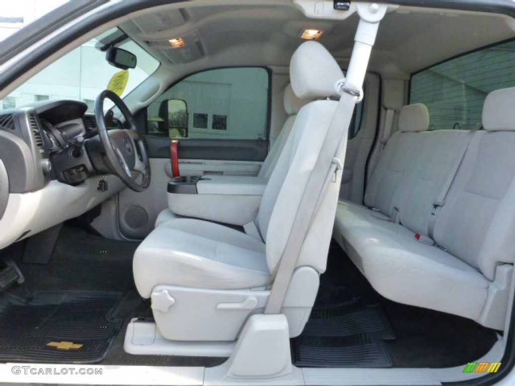 2008 Silverado 1500 Z71 Extended Cab 4x4 - Summit White / Light Titanium/Ebony Accents photo #14