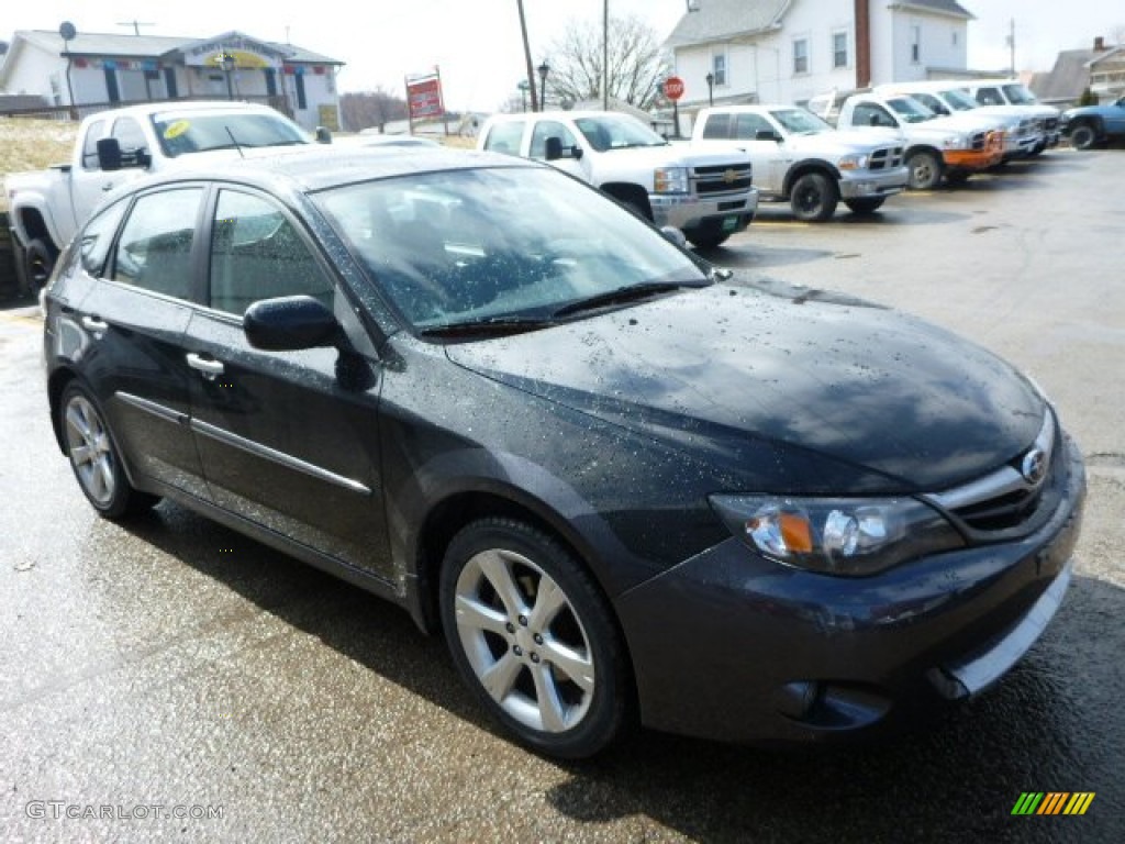 Obsidian Black Pearl 2010 Subaru Impreza Outback Sport Wagon Exterior Photo #78329527