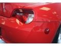 2006 Bright Red BMW Z4 3.0i Roadster  photo #18