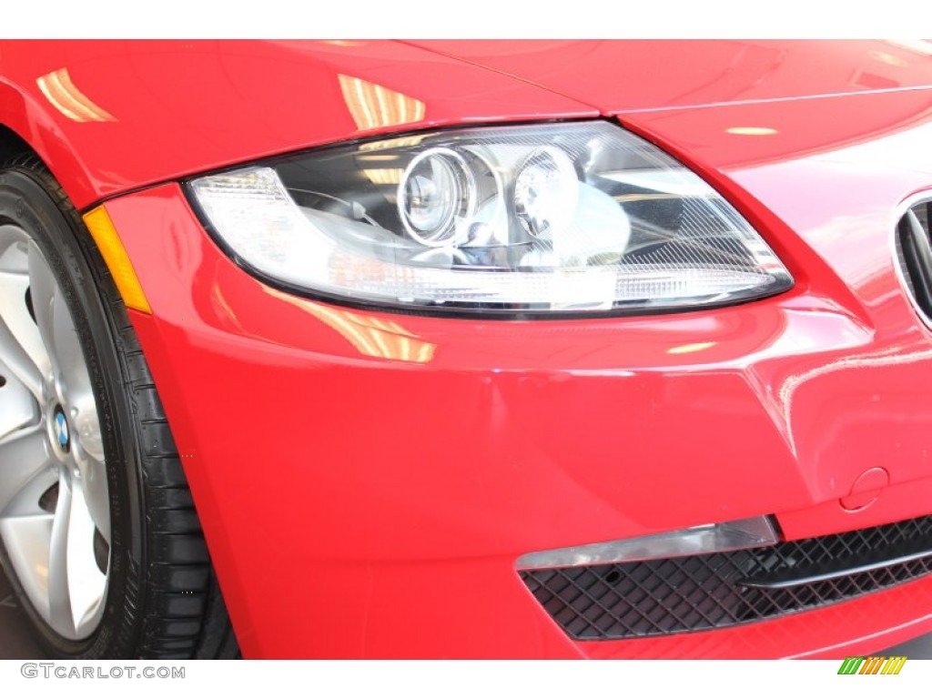 2006 Z4 3.0i Roadster - Bright Red / Black photo #24