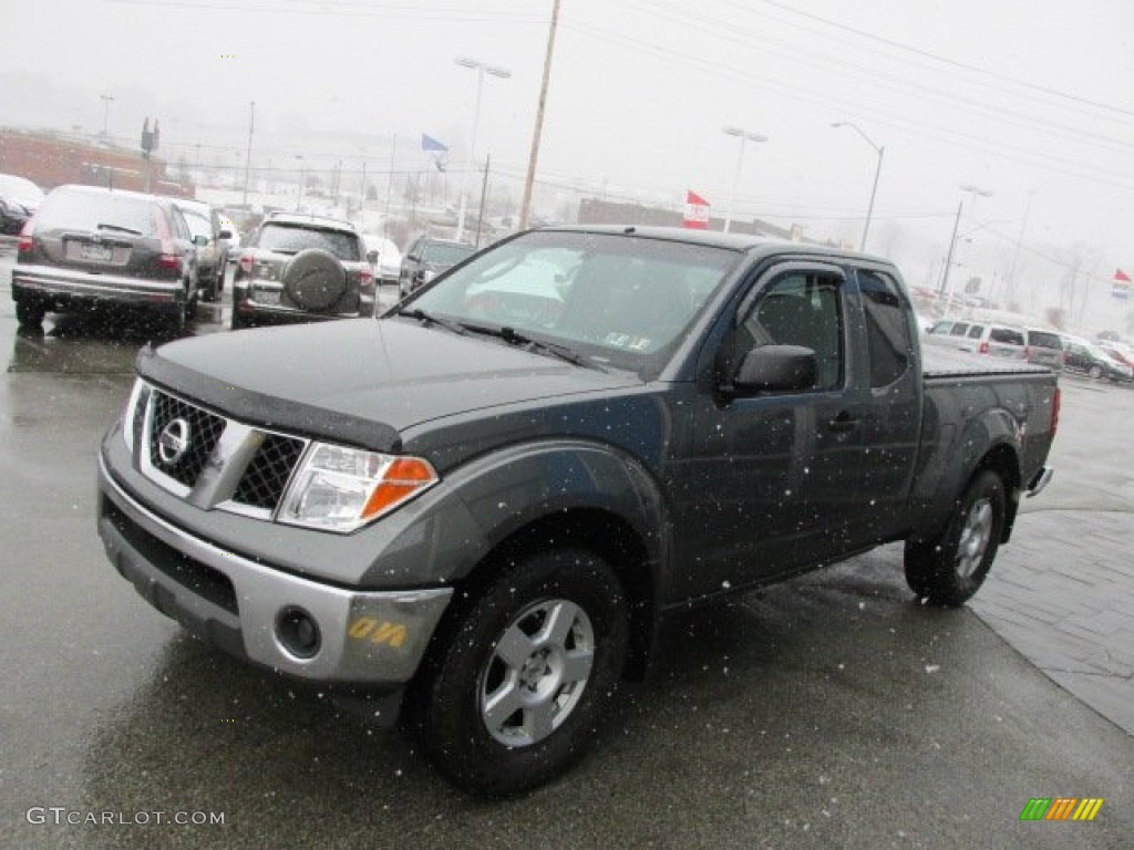 Storm Gray 2006 Nissan Frontier SE King Cab 4x4 Exterior Photo #78330442