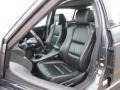 2005 Acura TL Ebony Interior Front Seat Photo
