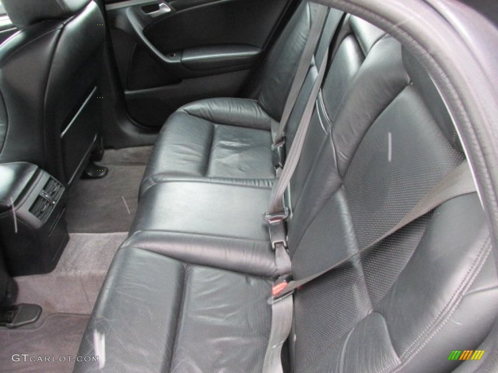 Ebony Interior 2005 Acura TL 3.2 Photo #78331161