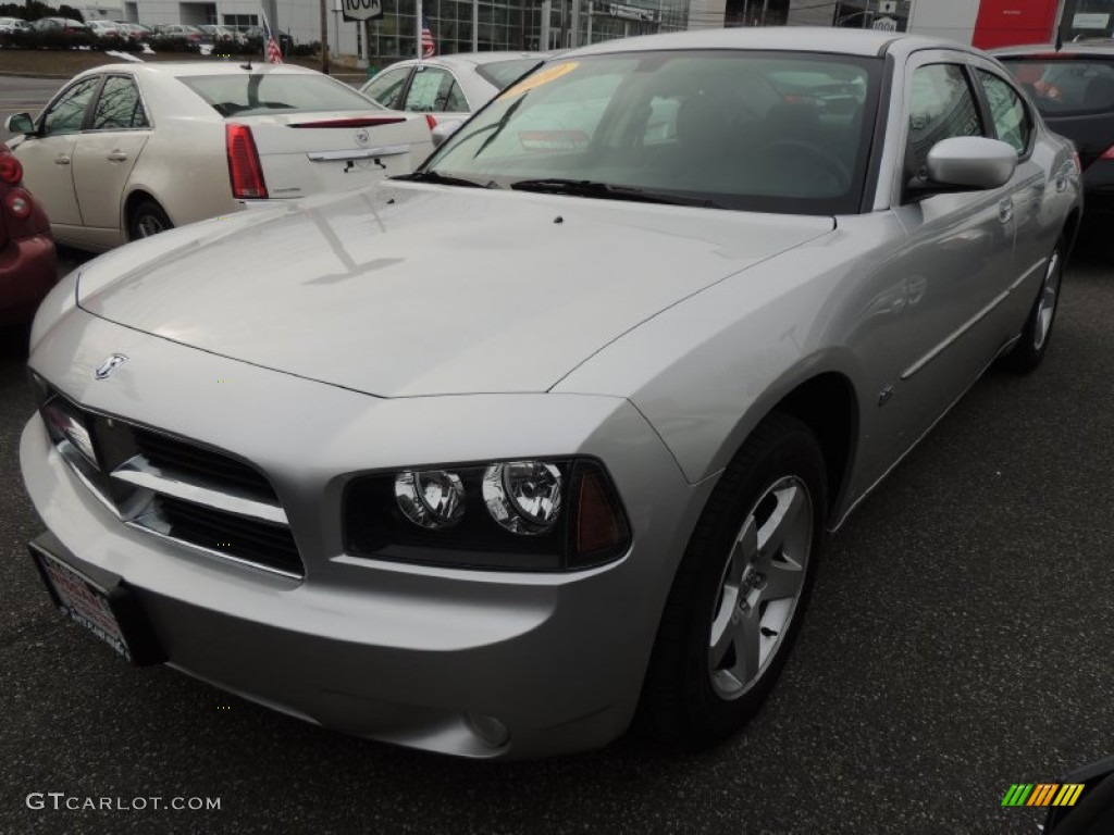 Bright Silver Metallic Dodge Charger