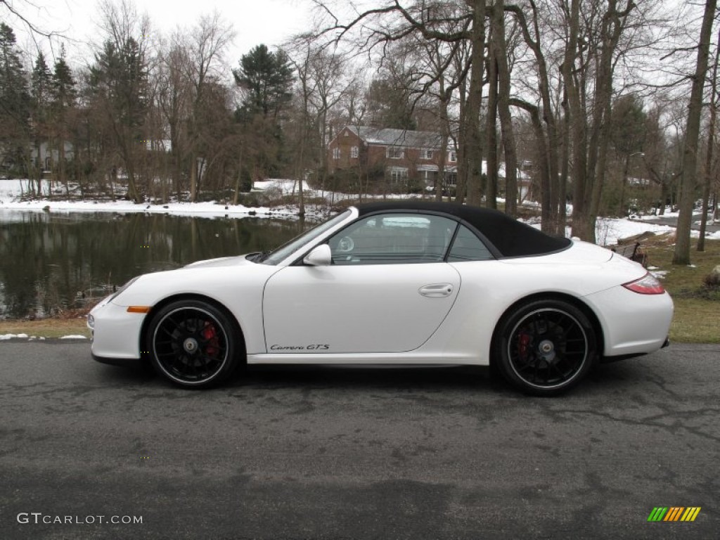 Carrara White 2011 Porsche 911 Carrera GTS Cabriolet Exterior Photo #78331821