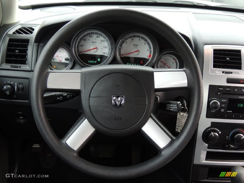 2010 Charger SXT - Bright Silver Metallic / Dark Slate Gray photo #17
