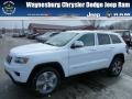 2014 Bright White Jeep Grand Cherokee Limited 4x4  photo #1