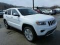 2014 Bright White Jeep Grand Cherokee Limited 4x4  photo #7