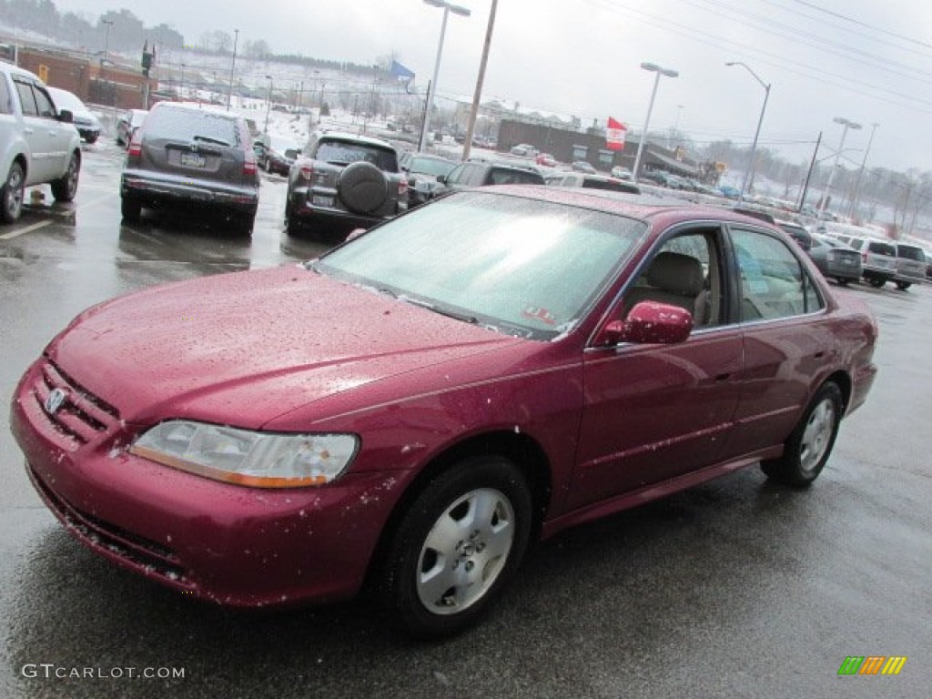 Firepepper Red Pearl 2001 Honda Accord EX V6 Sedan Exterior Photo #78332655