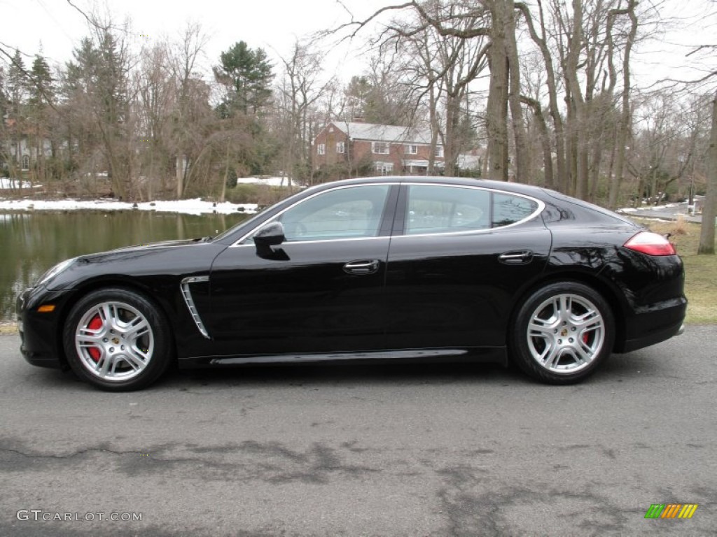 Black 2010 Porsche Panamera Turbo Exterior Photo #78332853