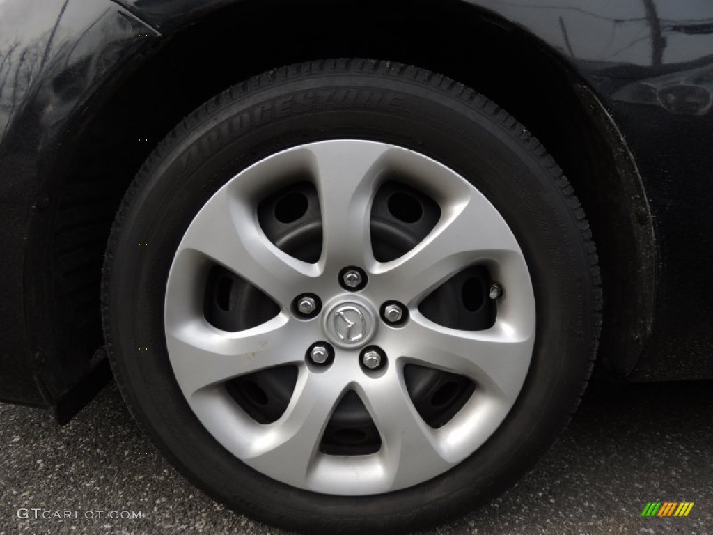 2011 MAZDA3 i Sport 4 Door - Black Mica / Black photo #3