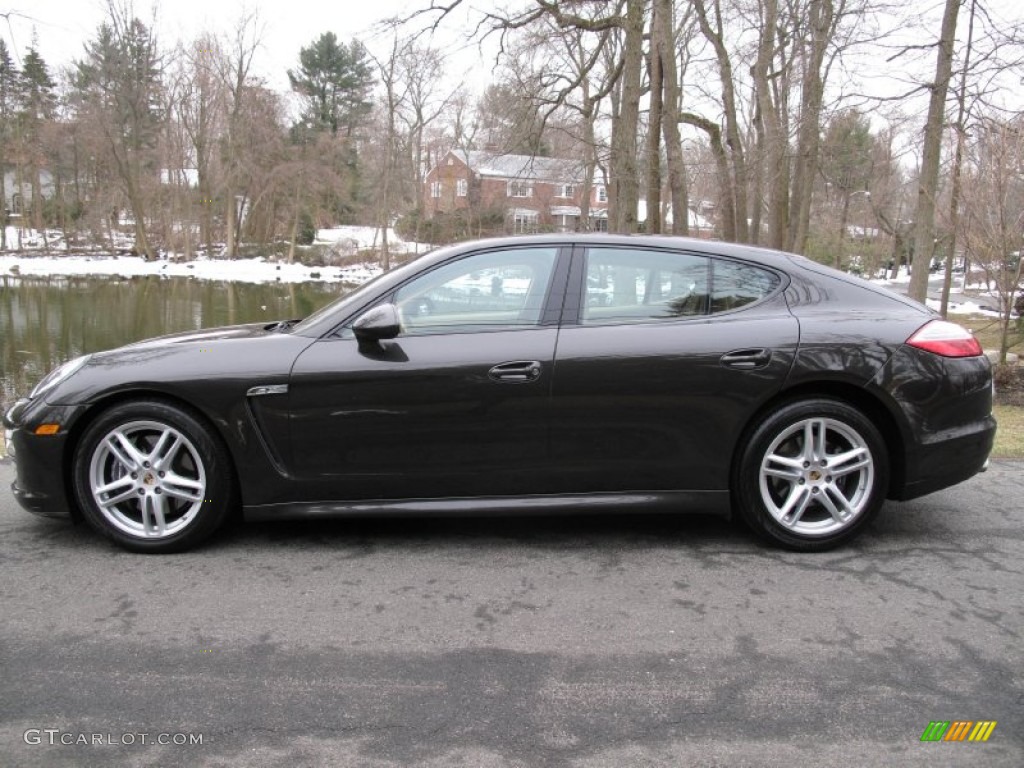 Carbon Grey Metallic 2011 Porsche Panamera 4 Exterior Photo #78333356
