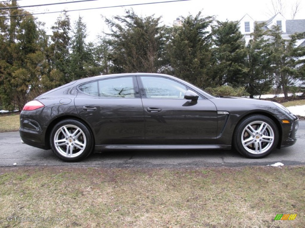 Carbon Grey Metallic 2011 Porsche Panamera 4 Exterior Photo #78333444