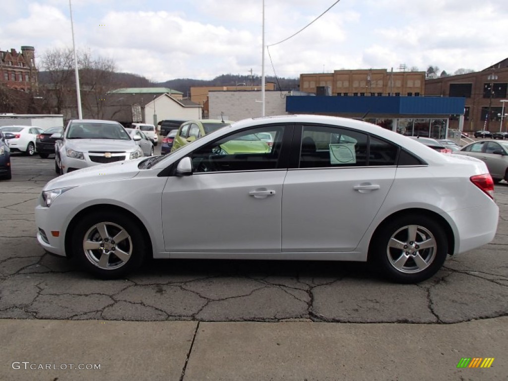 2013 Cruze LT - Summit White / Jet Black/Sport Red photo #5