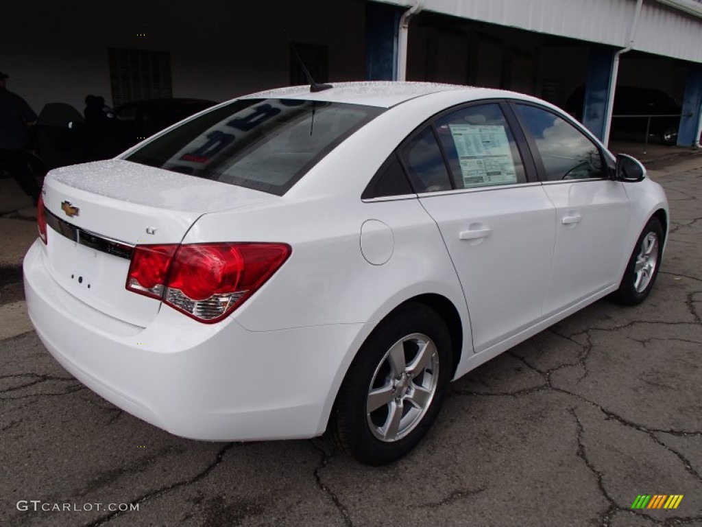 2013 Cruze LT - Summit White / Jet Black/Sport Red photo #8