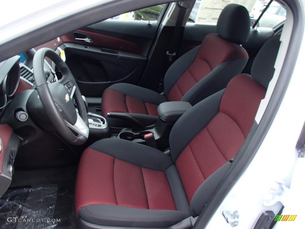 2013 Cruze LT - Summit White / Jet Black/Sport Red photo #11