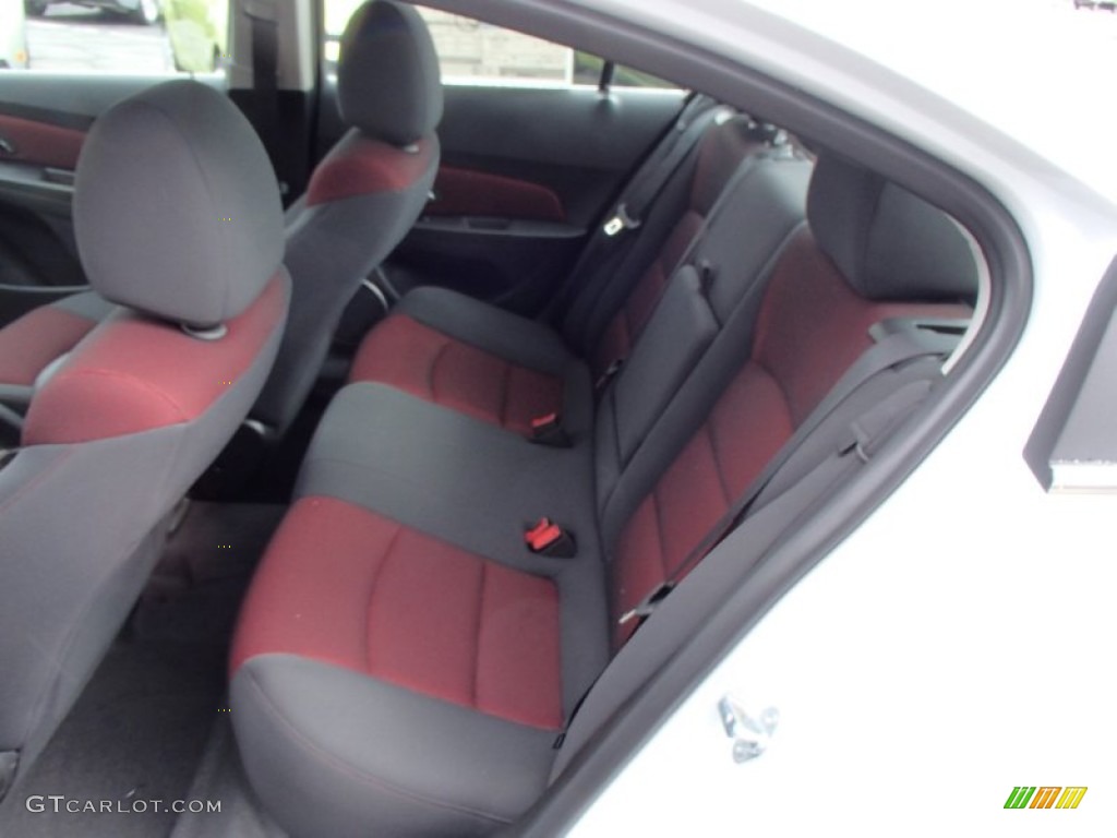 2013 Cruze LT - Summit White / Jet Black/Sport Red photo #13
