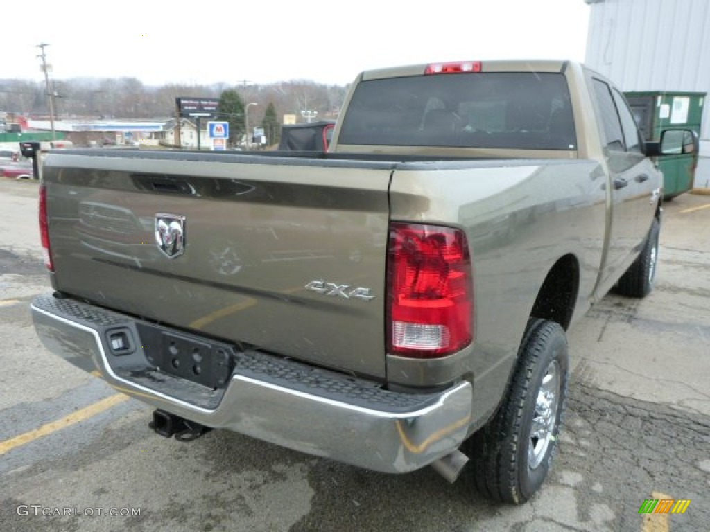 2013 2500 Tradesman Crew Cab 4x4 - Prairie Pearl / Black/Diesel Gray photo #5